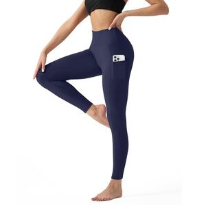 Plus‎ Size High Waisted Leggings Women Tummy Control Yoga Pants Workout 2XL